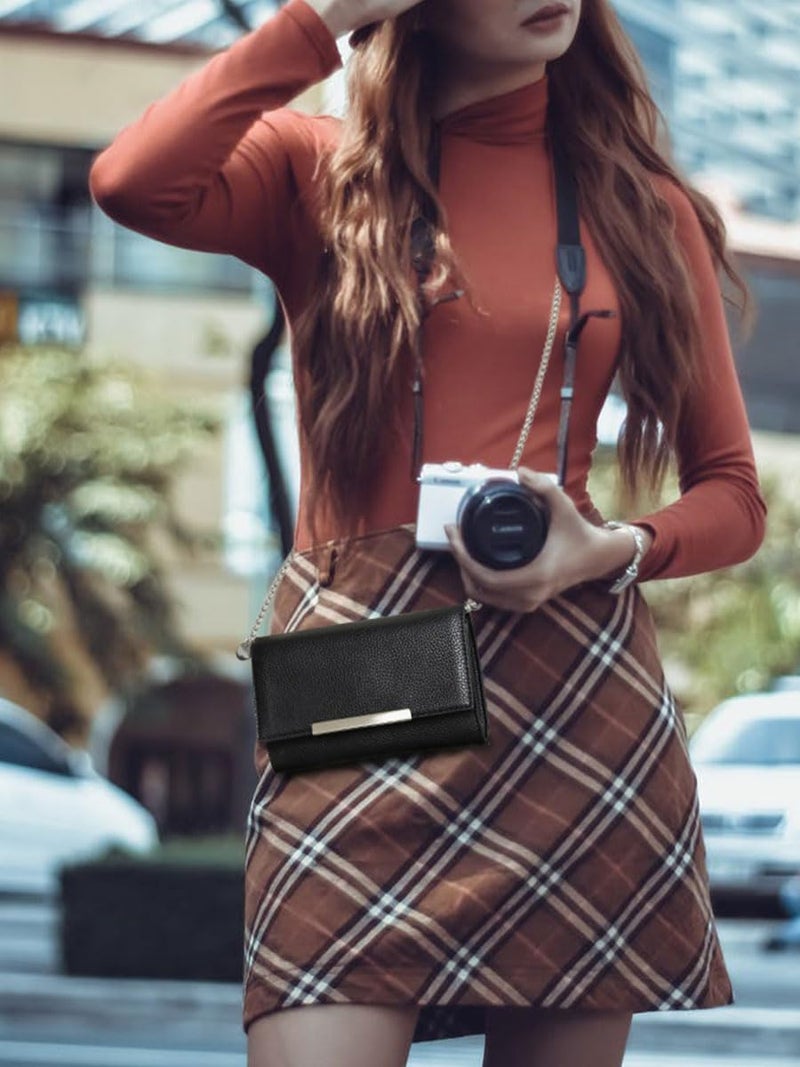 AFKOMST Small Clutch Purses for Women Formal Evening Bag Crossbody and Wristlet Handbags for Party Prom Cocktail Wedding - Image 2